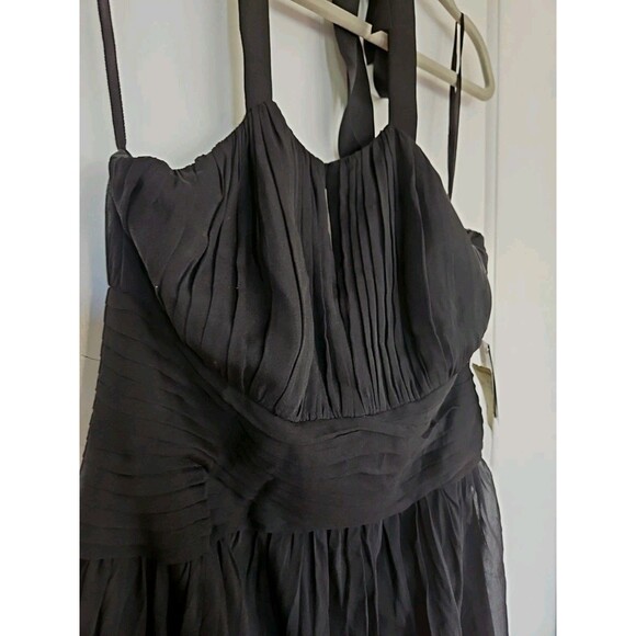 Anne Klein Silk Halter Roman Holiday Cocktail Dress: Size 6 NWT Feminine, Flirty - Picture 2 of 14